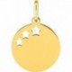 MEDAILLE PLAQUE OR