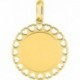 MEDAILLE PLAQUE OR