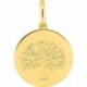 MEDAILLE PLAQUE OR
