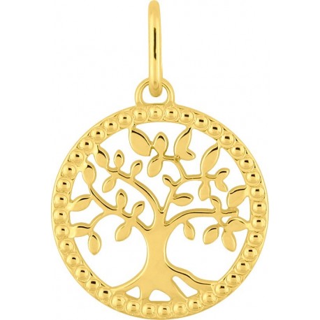 PENDENTIF PLAQUE OR