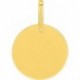 MEDAILLE PLAQUE OR