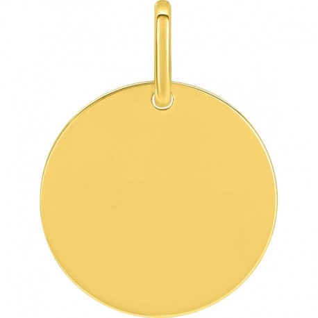 MEDAILLE PLAQUE OR