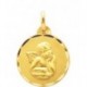 MEDAILLE PLAQUE OR
