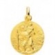 MEDAILLE PLAQUE OR