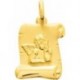 MEDAILLE PLAQUE OR