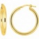 BOUCLES D'OREILLES PLAQUE OR