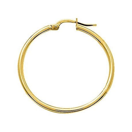 BOUCLES D'OREILLES PLAQUE OR