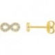 BOUCLES D'OREILLES PLAQUE OR