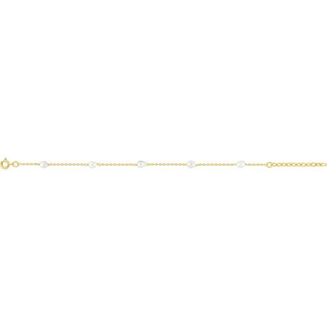 BRACELET PLAQUE OR