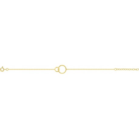 BRACELET PLAQUE OR