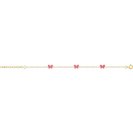 BRACELET PLAQUE OR