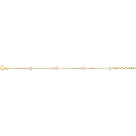 BRACELET PLAQUE OR