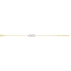 BRACELET PLAQUE OR