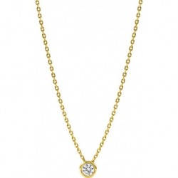 COLLIER PLAQUE OR