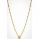 COLLIER PLAQUE OR