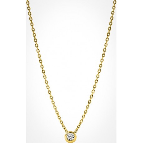 COLLIER PLAQUE OR