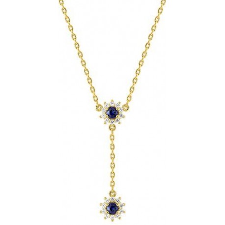 COLLIER PLAQUE OR