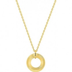 COLLIER PLAQUE OR