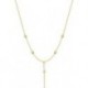 COLLIER PLAQUE OR