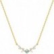 COLLIER PLAQUE OR