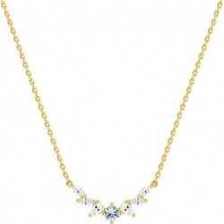 COLLIER PLAQUE OR