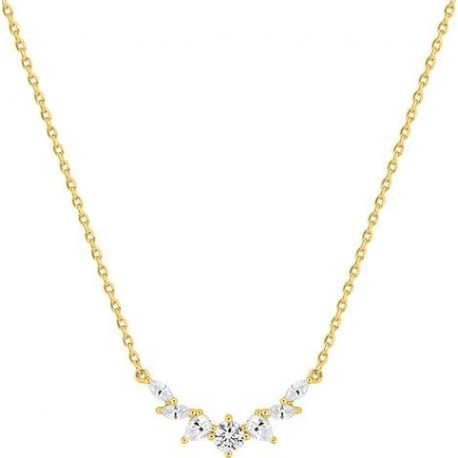 COLLIER PLAQUE OR
