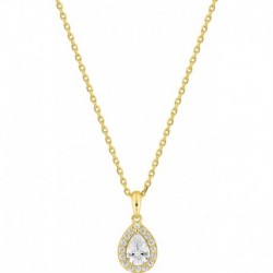 COLLIER PLAQUE OR