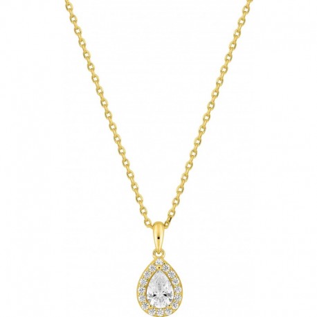 COLLIER PLAQUE OR