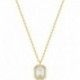 COLLIER PLAQUE OR