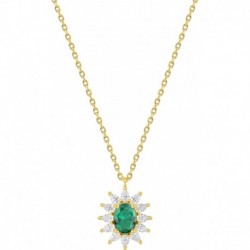 COLLIER PLAQUE OR
