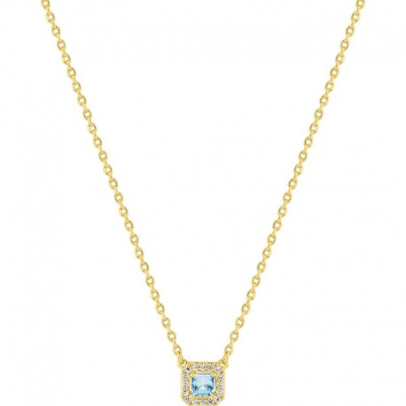 COLLIER PLAQUE OR