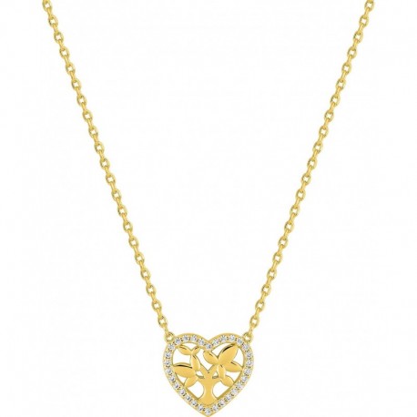 COLLIER PLAQUE OR