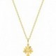 COLLIER PLAQUE OR