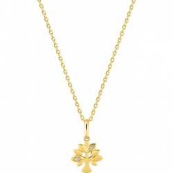 COLLIER PLAQUE OR