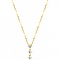 COLLIER PLAQUE OR