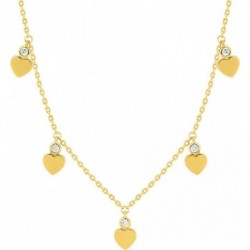 COLLIER PLAQUE OR