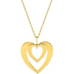 COLLIER PLAQUE OR