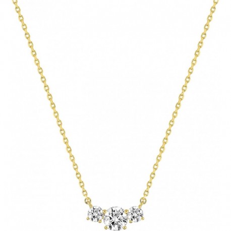 COLLIER PLAQUE OR
