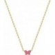 COLLIER PLAQUE OR