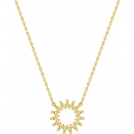 COLLIER PLAQUE OR