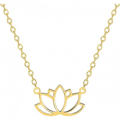 COLLIER PLAQUE OR
