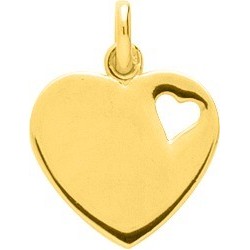 PENDENTIF PLAQUE OR