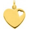 PENDENTIF PLAQUE OR