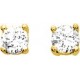 BOUCLES D'OREILLES PLAQUE OR