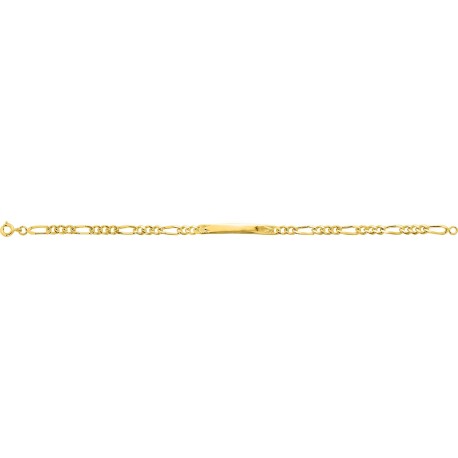 IDENTITE PLAQUE OR