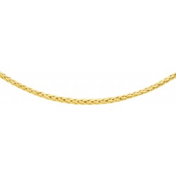 COLLIER PLAQUE OR