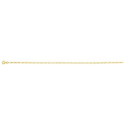 CHAINE PLAQUE OR