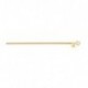 CHAINE PLAQUE OR