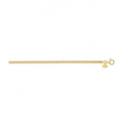 CHAINE PLAQUE OR