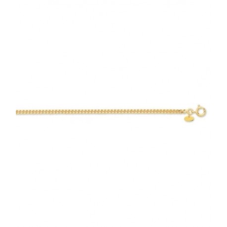 CHAINE PLAQUE OR